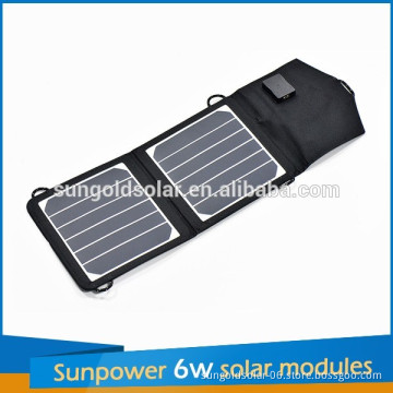 6w Sunpower Portable Solar Charger panel